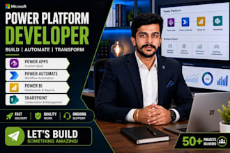 create microsoft power apps and power platform solutions