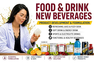 formulate energy drinks, functional beverages and smoothies