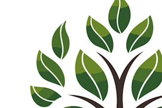 design modern tree logo