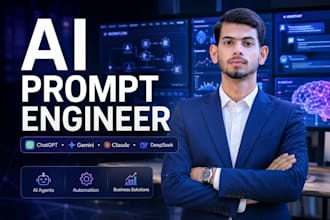 engineer powerful chatgpt, gemini, claude, midjourney and ai prompts
