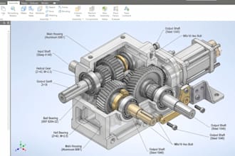 create 3d mechanical cad parts and assemblies for cars, ships, and aircraft