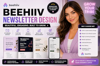 create beehiiv newsletter design beehive landing page beehiv ai email automation