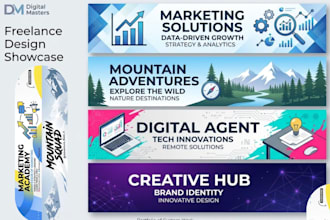 design a perfect and unique banner for your business