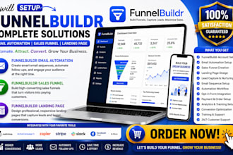 funnelbuildr email automation funnelbuildr sales funnel landing page