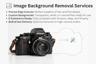 do precise product background removal
