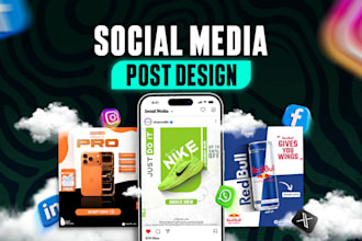design creative instagram facebook post design