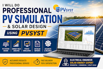 do professional pv simulation and solar design using pvsyst