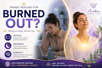 do pranic healing for fatigue, insomnia and burnout