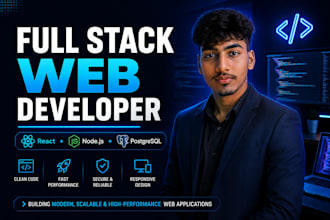 modern full stack web application