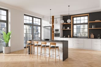 create photorealistic kitchen rendering and cabinet design in 2020 design