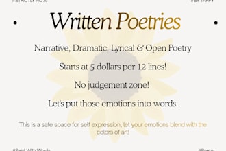 write the poem, you give me the prompt
