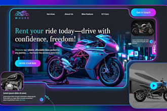 create responsive landing pages and websites