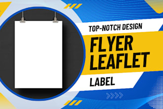 do leaflet, wine, pet label, confrence, promotion flyer design
