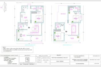 create precise autocad 2d, electrical drawings