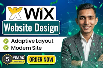 build wix website, design wix or redesign wix website for your business