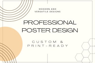 design a model minimalist poster or flyer
