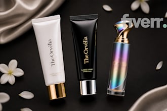 design luxury product packaging, box and label design