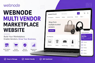 create webnode online store responsive webnode multi vendor marketplace website