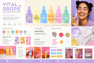design professional skincare packaging and labels