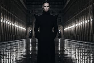 create dark luxury ai fashion editorials for premium brands
