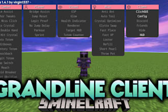 make a custom minecraft hack client