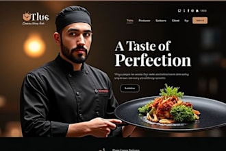 build squarespace private chef website catering companies food blogger website