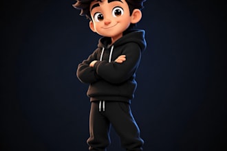 create cartoon characters or video thumbnails