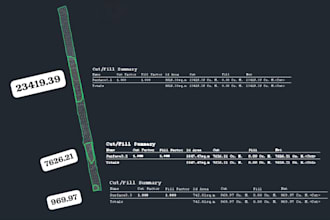 do quantity surveying and earthworks and cad technical office work