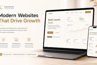 build SEO optimized websites for startups and businesses