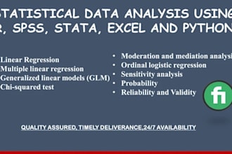 do econometrics and statistical data