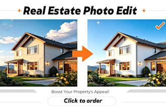 professionally edit real estate photos