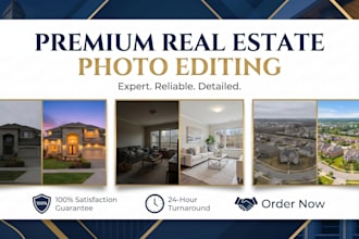 edit and retouch real estate photos