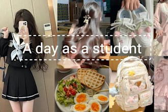 design cozy and aesthetic vlog thumbnails