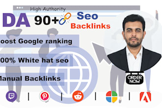 create organic 300 plus  backlink  for SEO