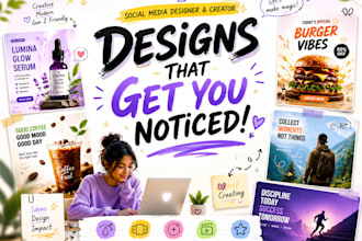 design social media posts