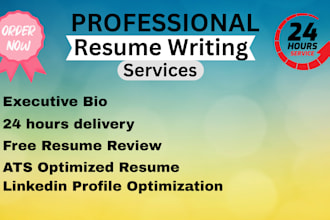create ats resume writing, build federal usajobs CV, healthcare medical resume