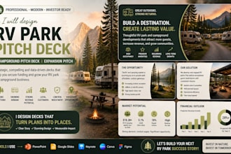 design rv park pitch deck campground pitch deck expansion pitch
