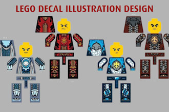 do lego model lego decal illustrations minifigure lego set with pdf instructions
