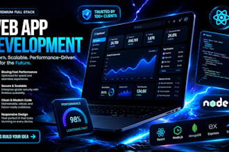 build full stack startup websites and dashboards