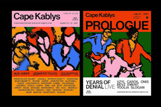 design a modern minimalist poster or flyer