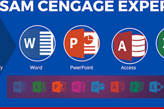 do your sam cengage, capstone, simnet projects in ms excel