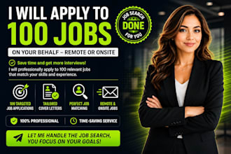 apply to 100 remote or onsite jobs on your behalf