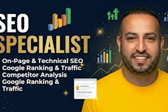 be your dedicated SEO specialist for organic traffic growth