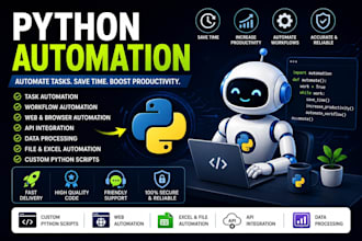automate tasks and workflows using python