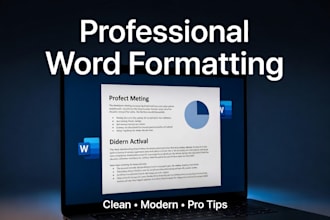 format microsoft word documents professionally