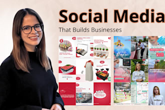 manage your instagram and linkedin business content and strategy