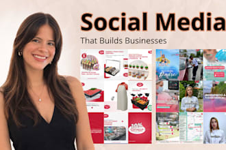 manage your instagram and linkedin business content and strategy