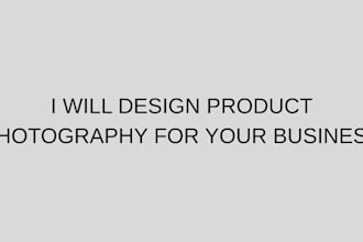 design product photography for your business