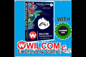 install wilcom embroidery studio e4 2 with corel in windows