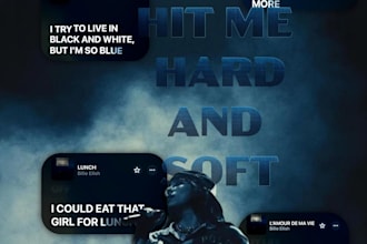 design custom music artist posters